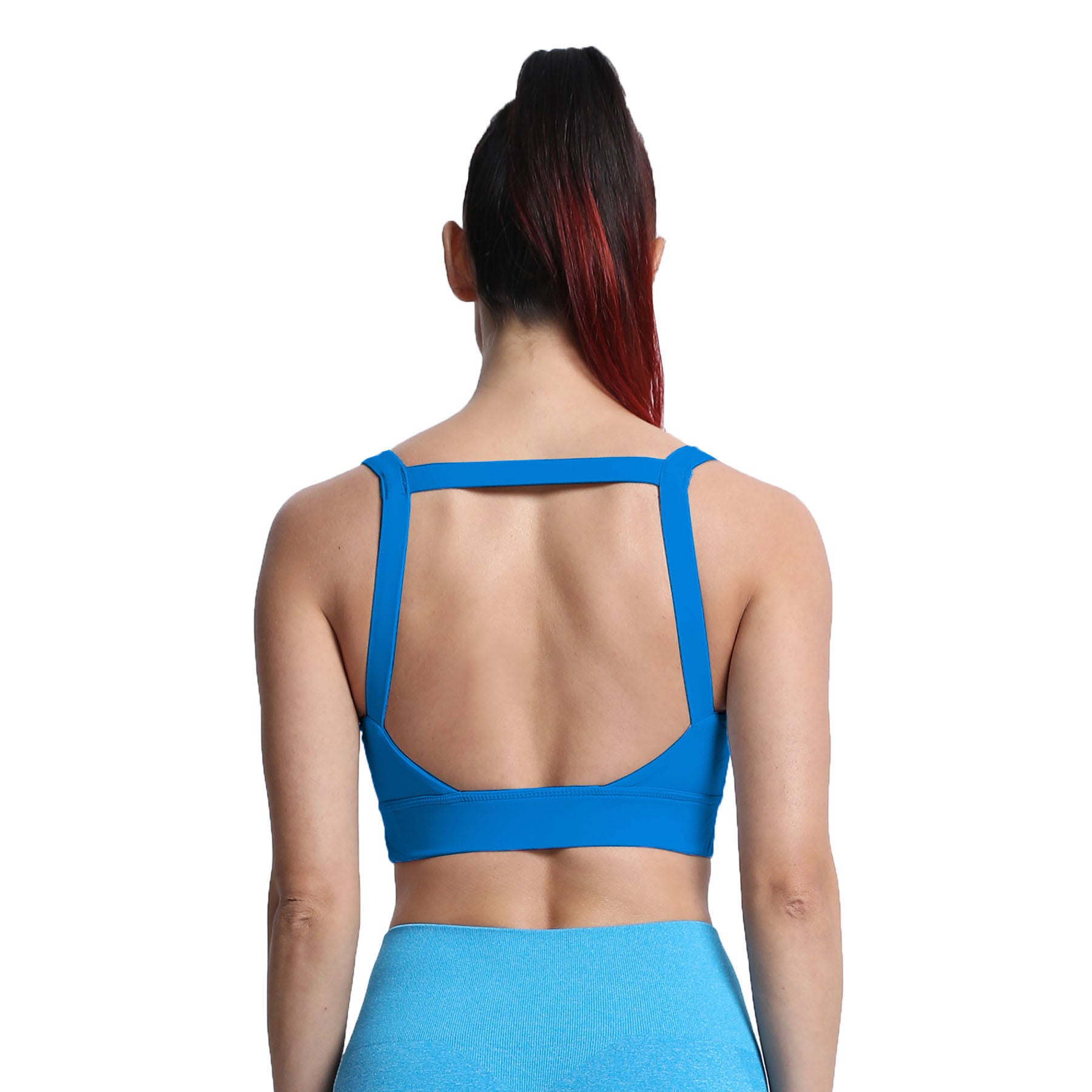 Aoxjox Tube top thick strap open back Bras