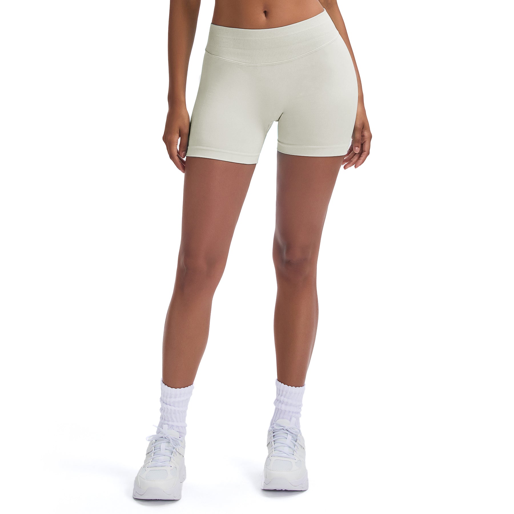 Aoxjox Impact Seamless Workout Shorts 4.5"