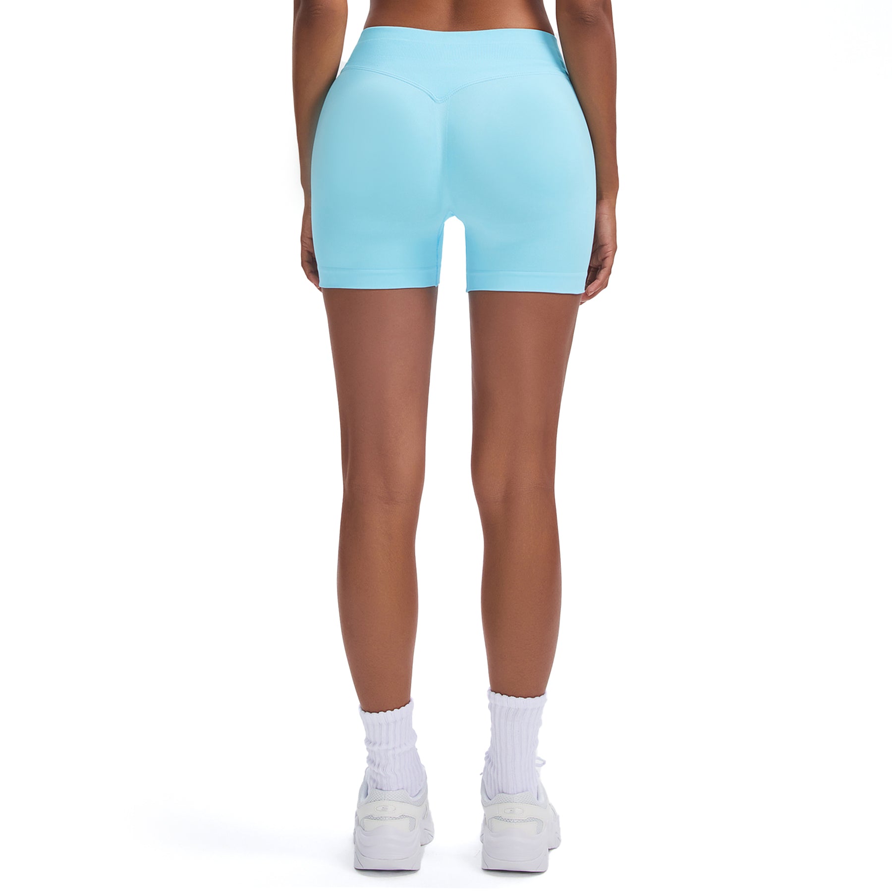Aoxjox Impact Seamless Workout Shorts 4.5"