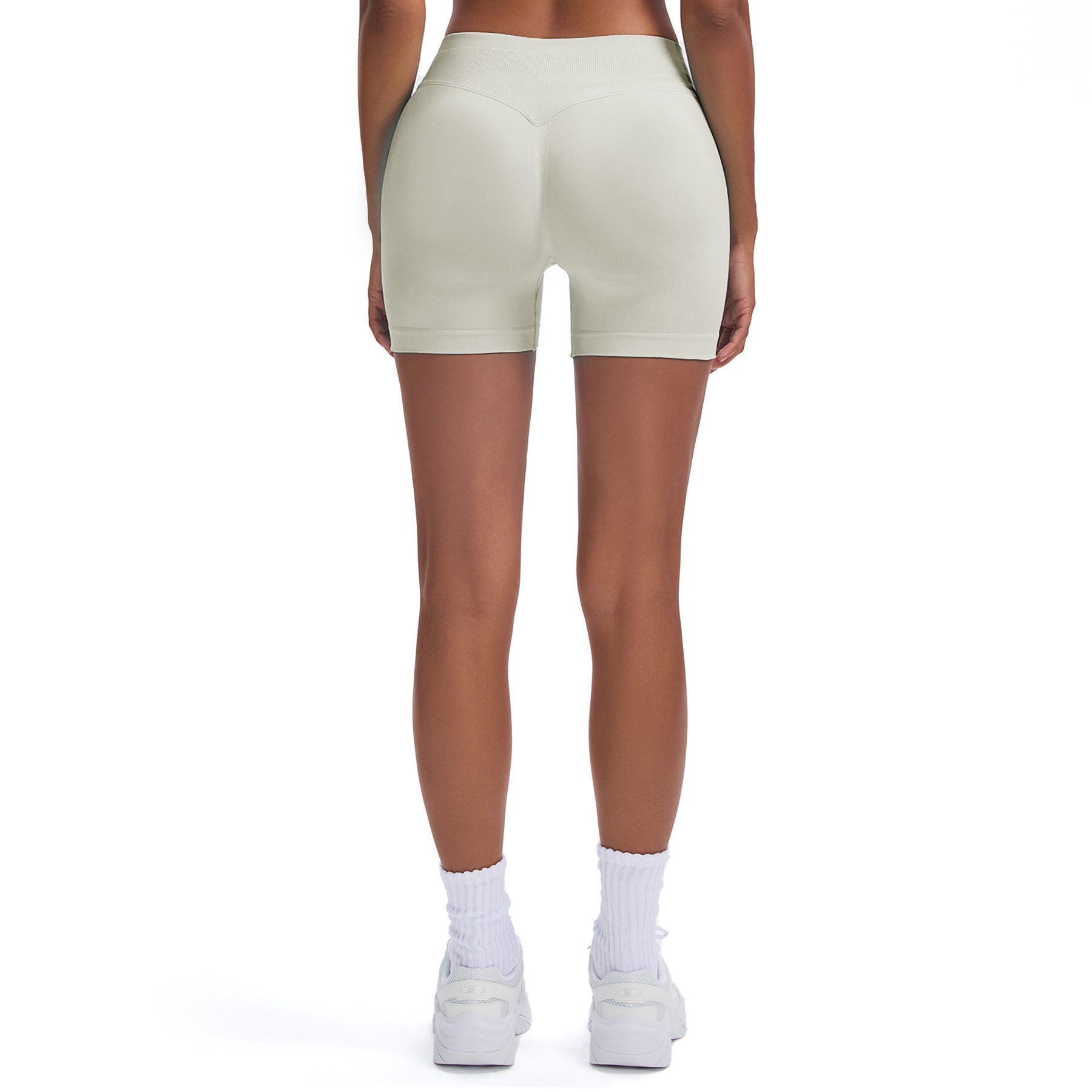 Aoxjox Impact Seamless Workout Shorts 4.5"