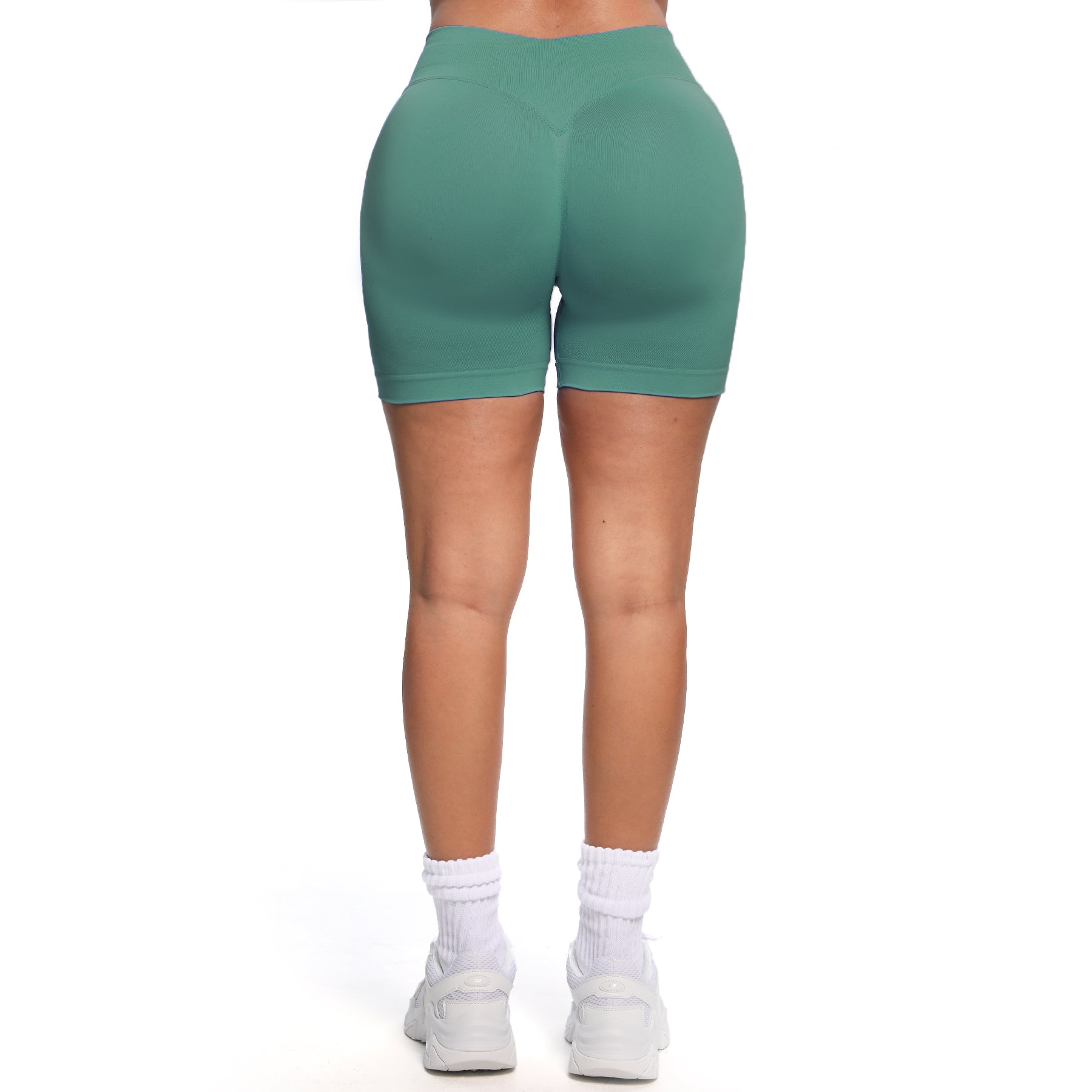 Aoxjox "Impact" Seamless Workout Shorts 5"