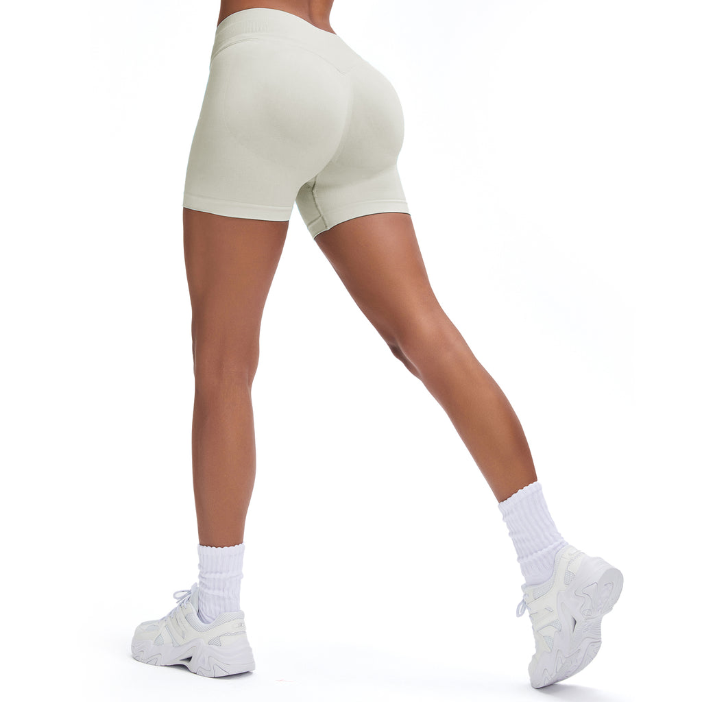 Aoxjox Impact Seamless Workout Shorts 4.5"