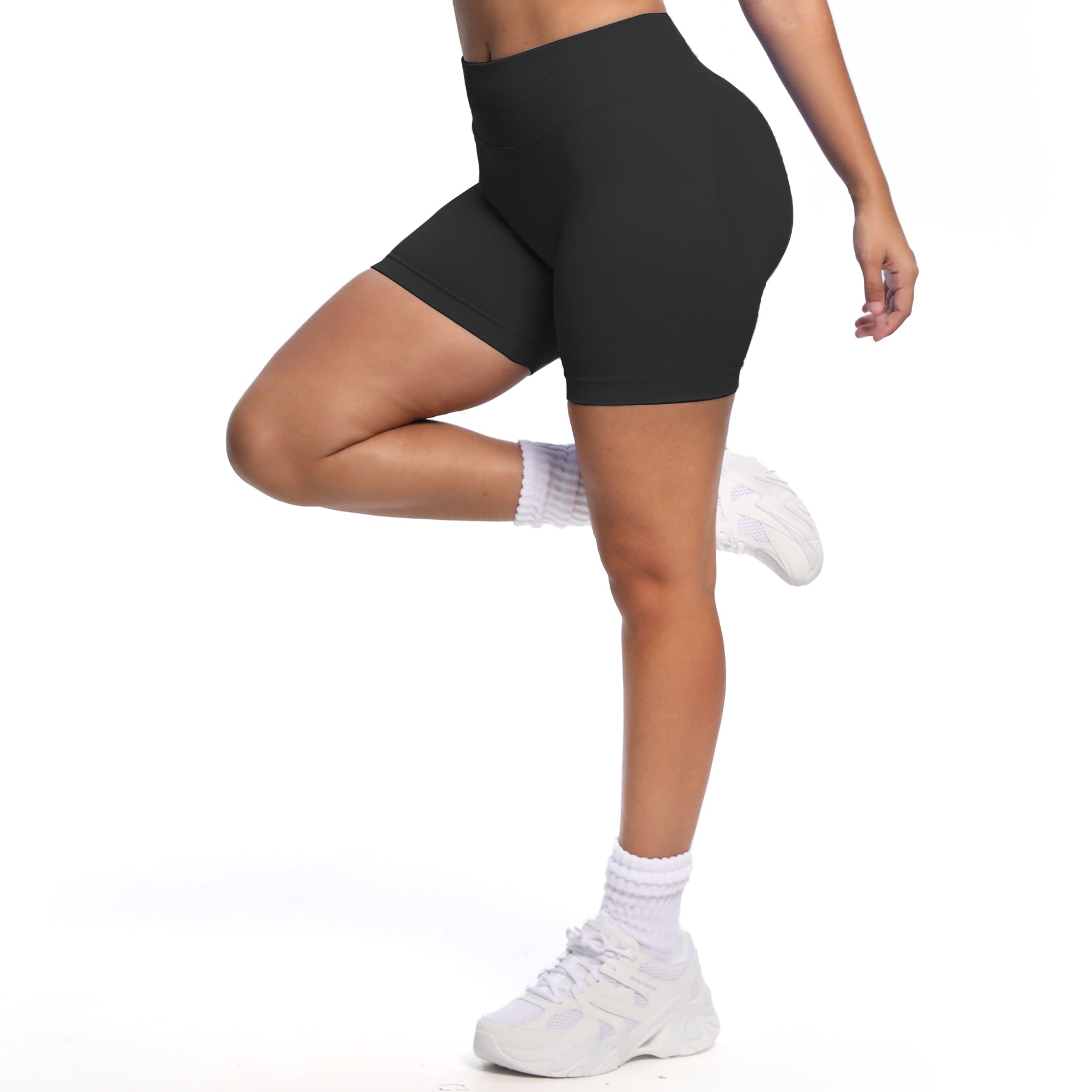 Aoxjox "Impact" Seamless Workout Shorts 5"