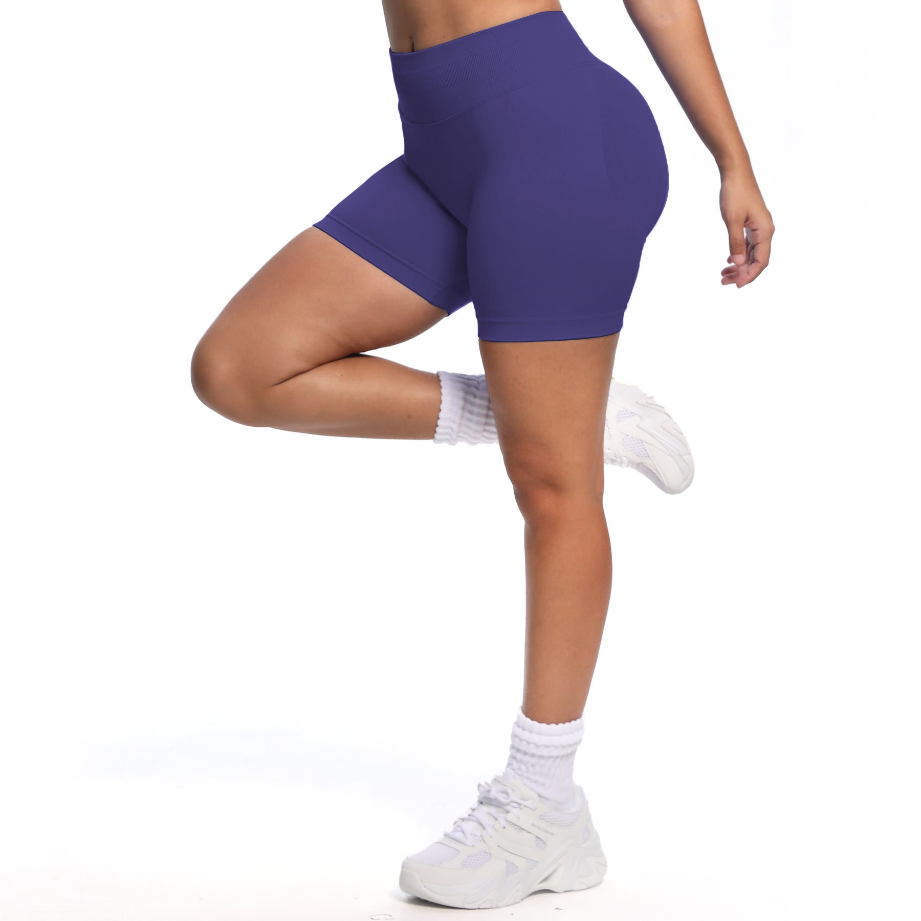 Aoxjox "Impact" Seamless Workout Shorts 5"