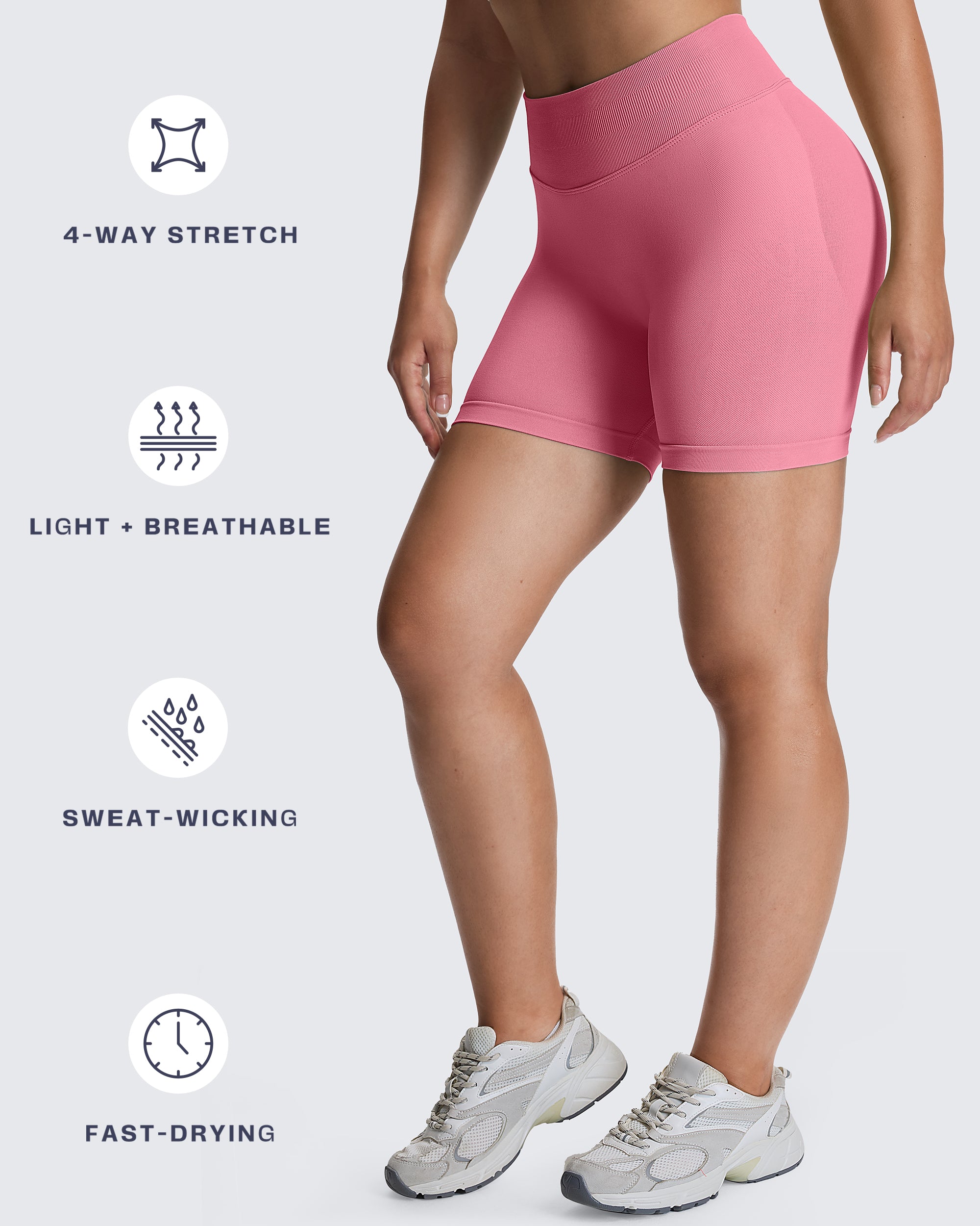 Aoxjox "Impact" Shorts With Logo