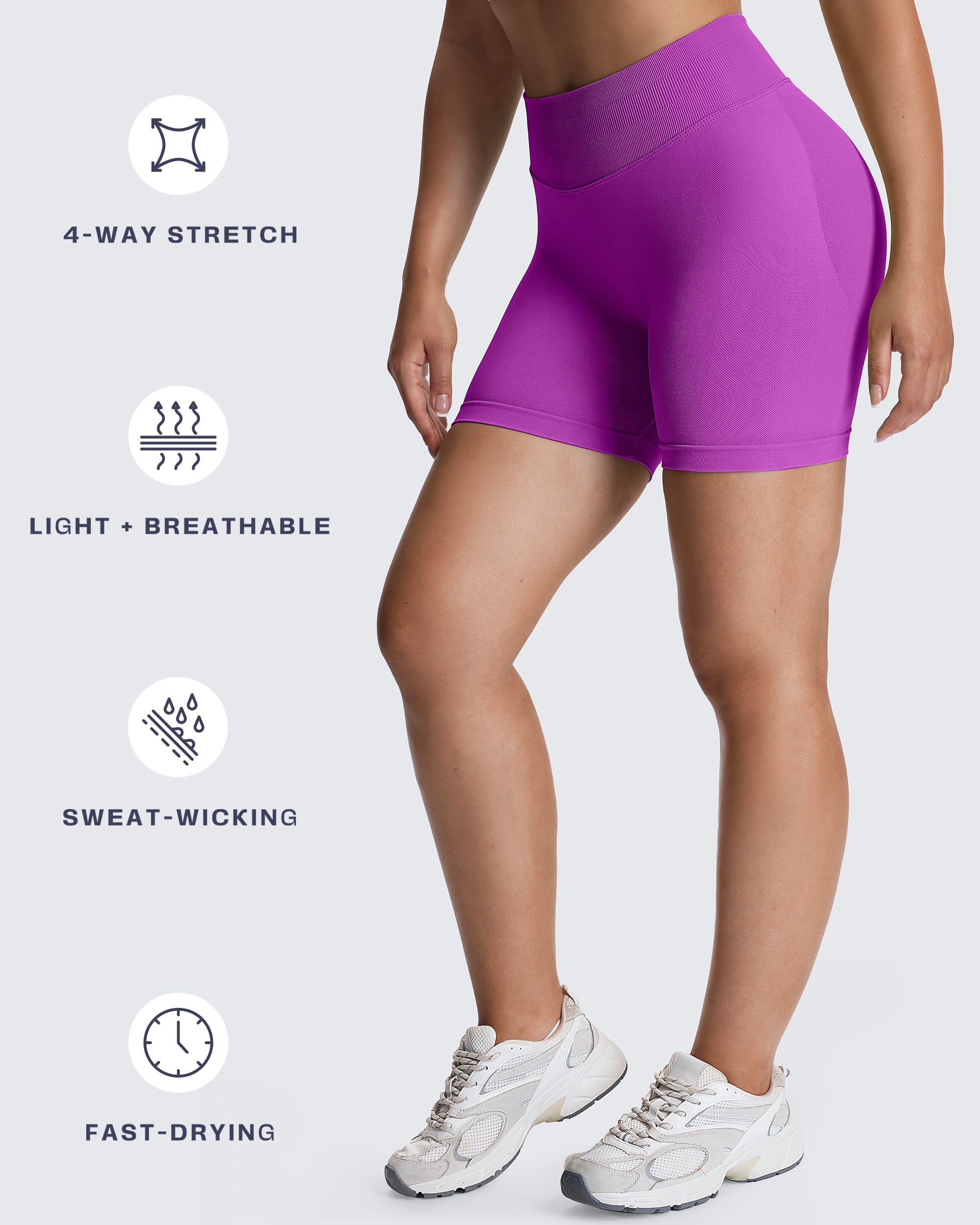 Aoxjox "Impact" Shorts With Logo