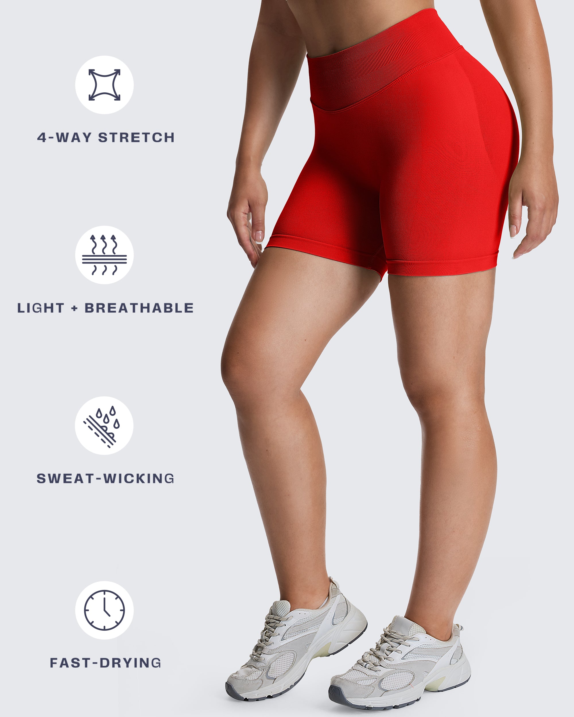 Aoxjox "Impact" Shorts With Logo