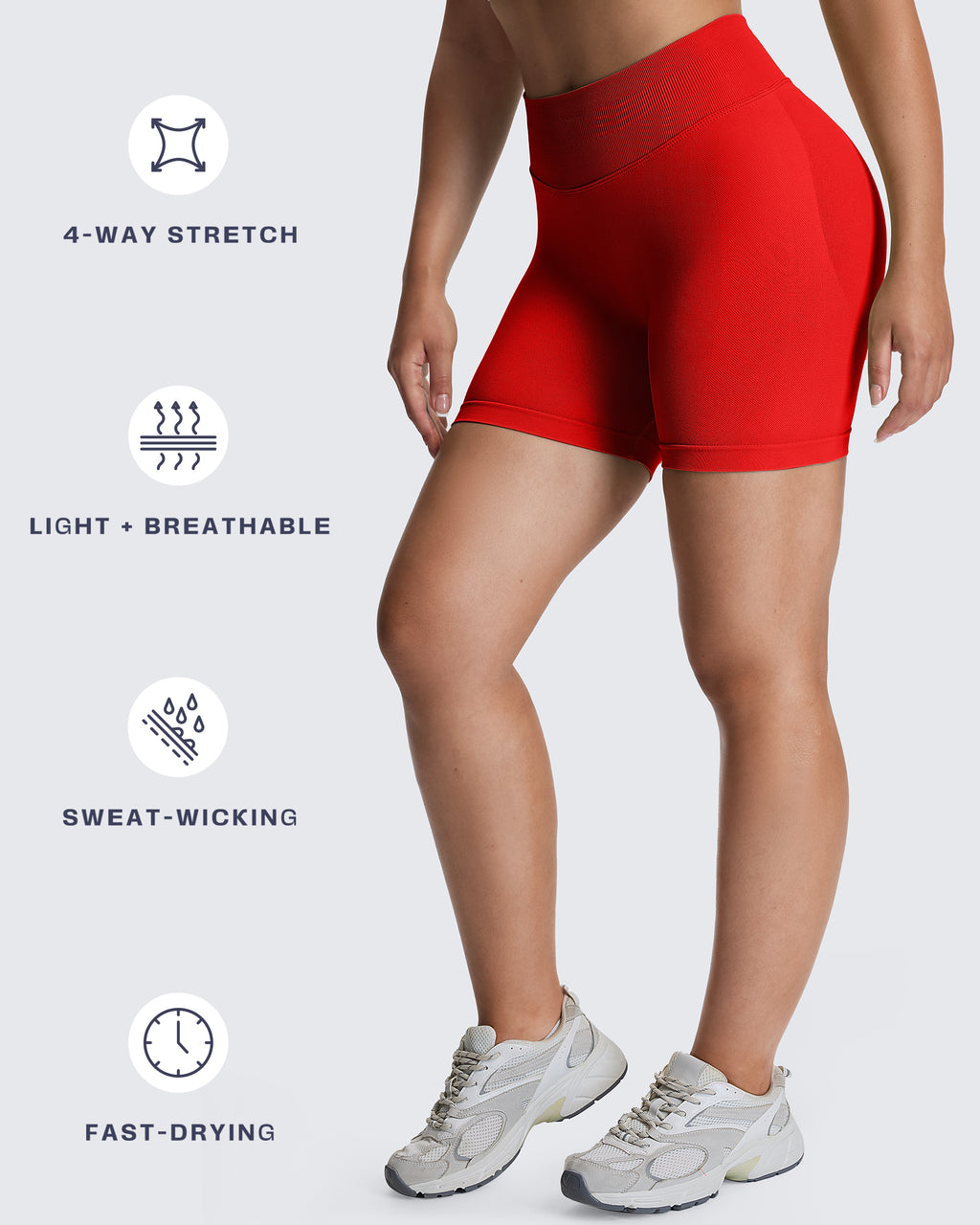 Aoxjox "Impact" Shorts With Logo