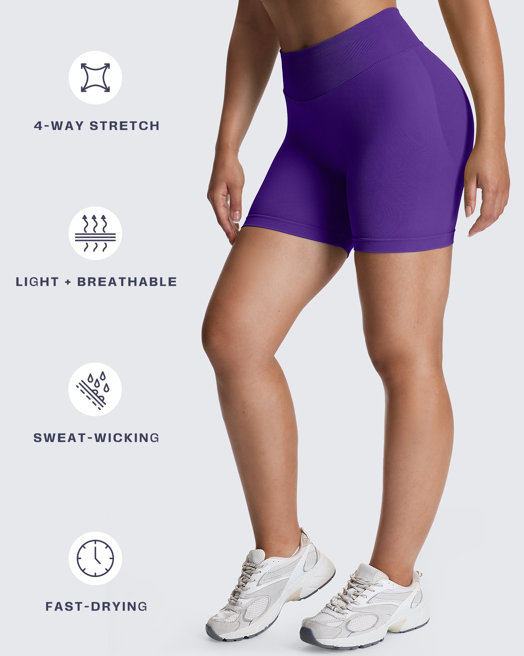 Aoxjox "Impact" Shorts With Logo