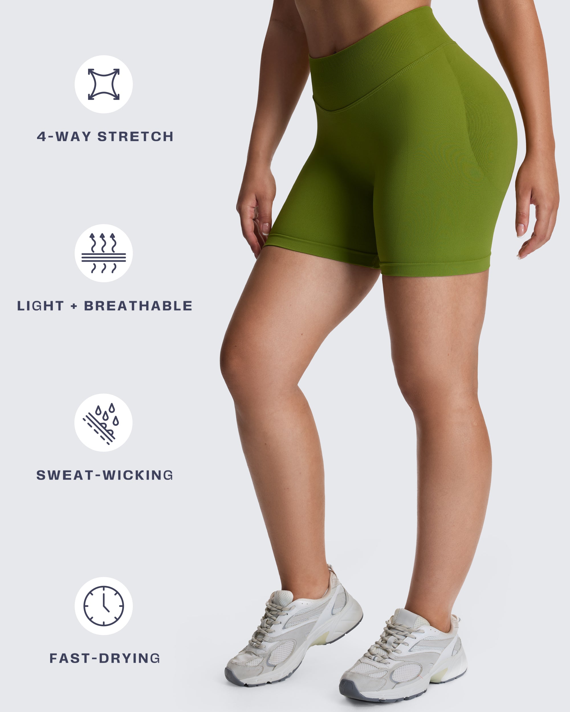 Aoxjox "Impact" Shorts With Logo