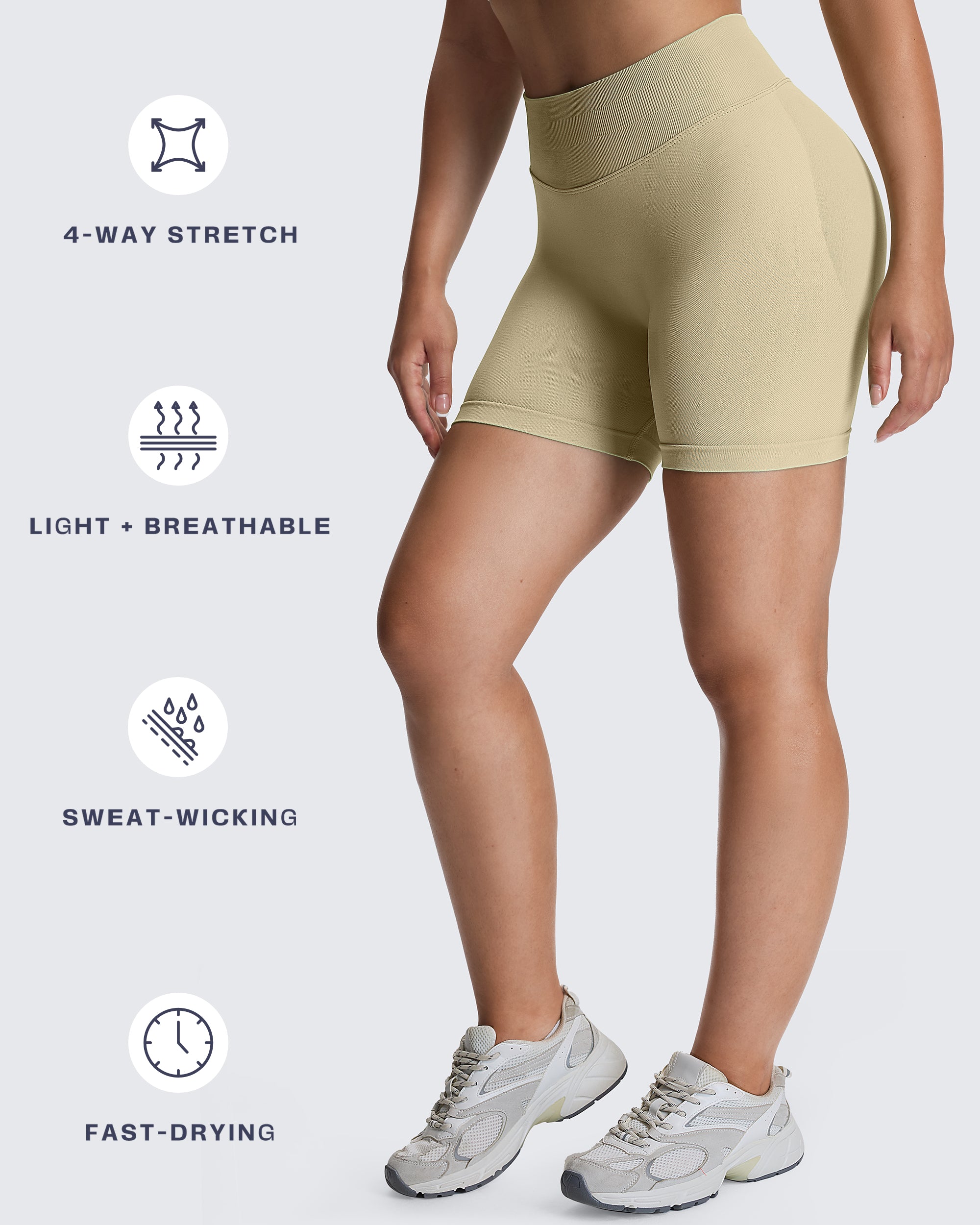 Aoxjox "Impact" Shorts With Logo