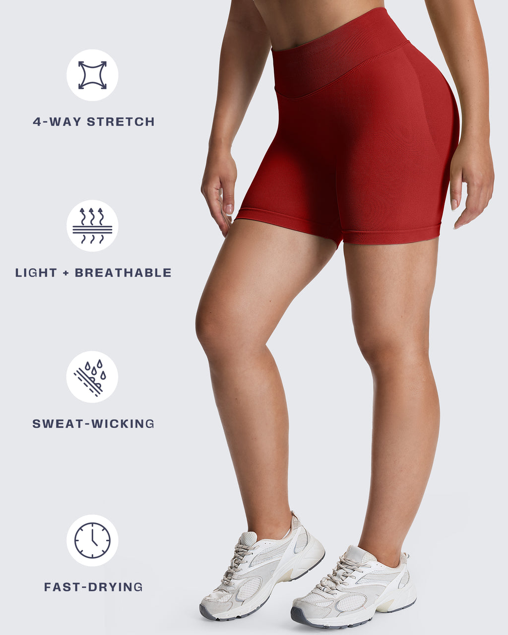 Aoxjox "Impact" Shorts With Logo