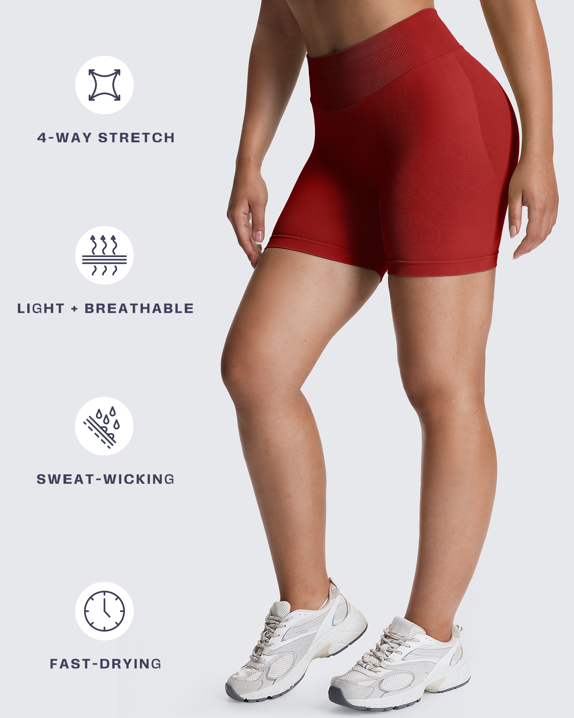 Aoxjox "Impact" Shorts With Logo