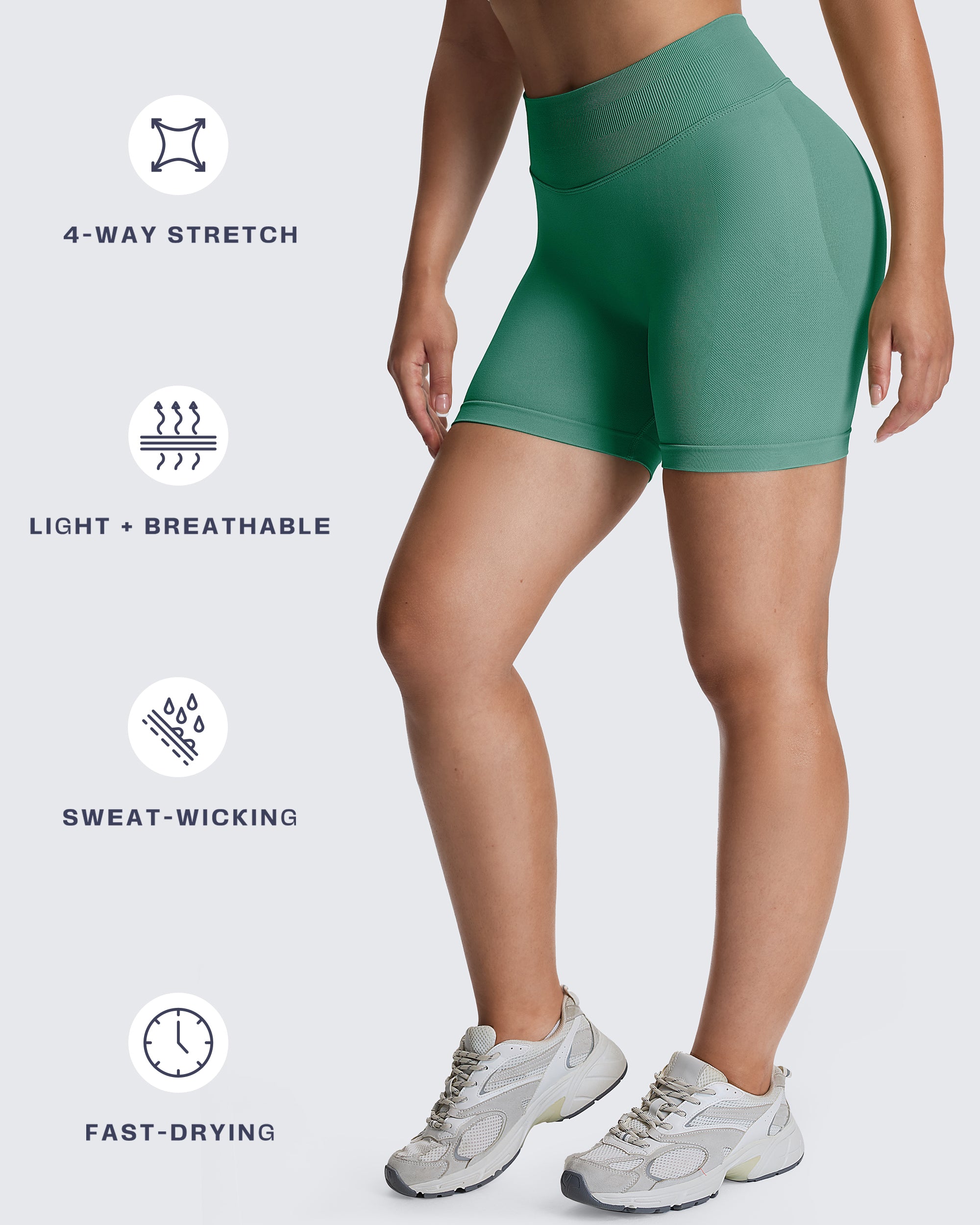 Aoxjox "Impact" Shorts With Logo