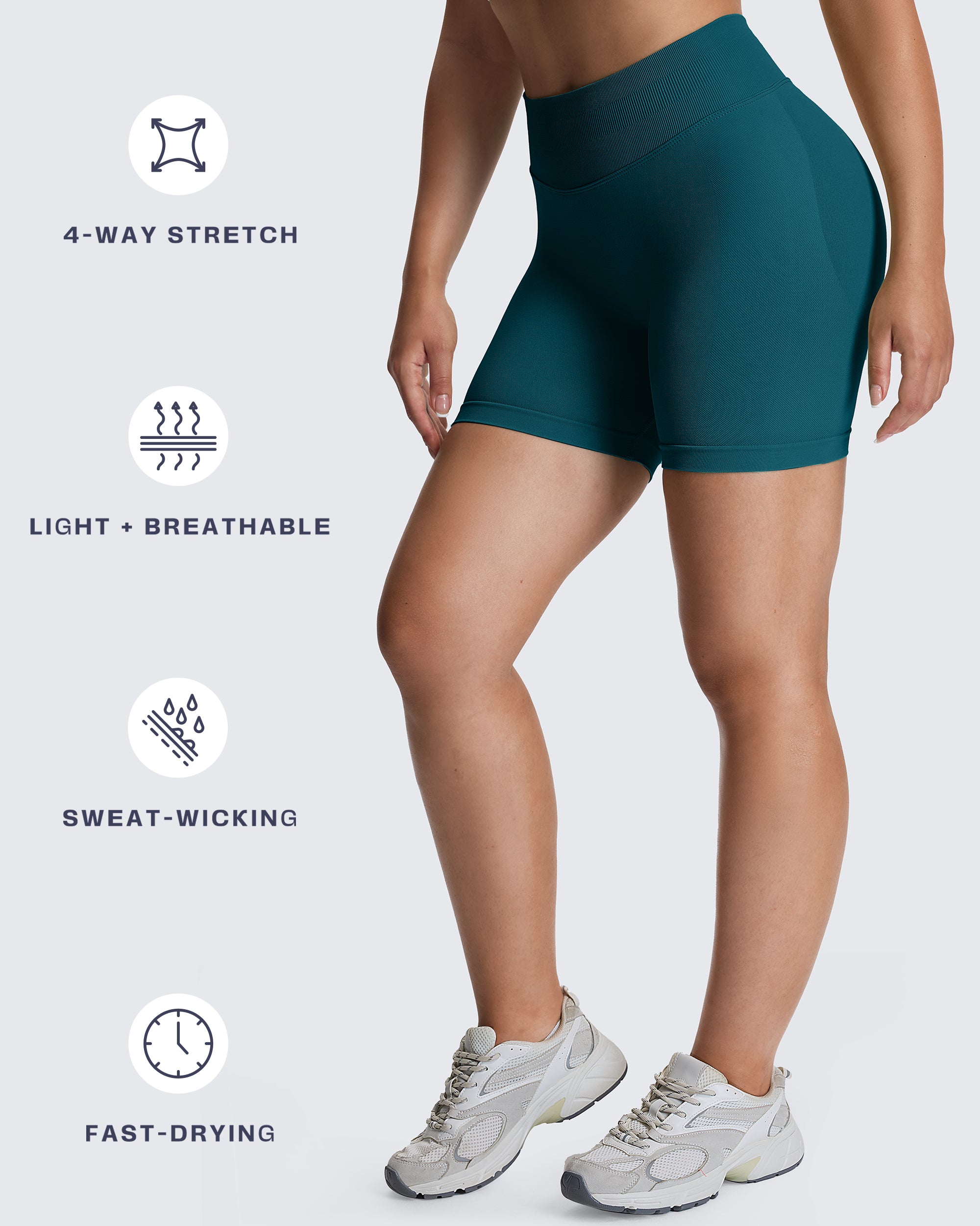 Aoxjox "Impact" Shorts With Logo