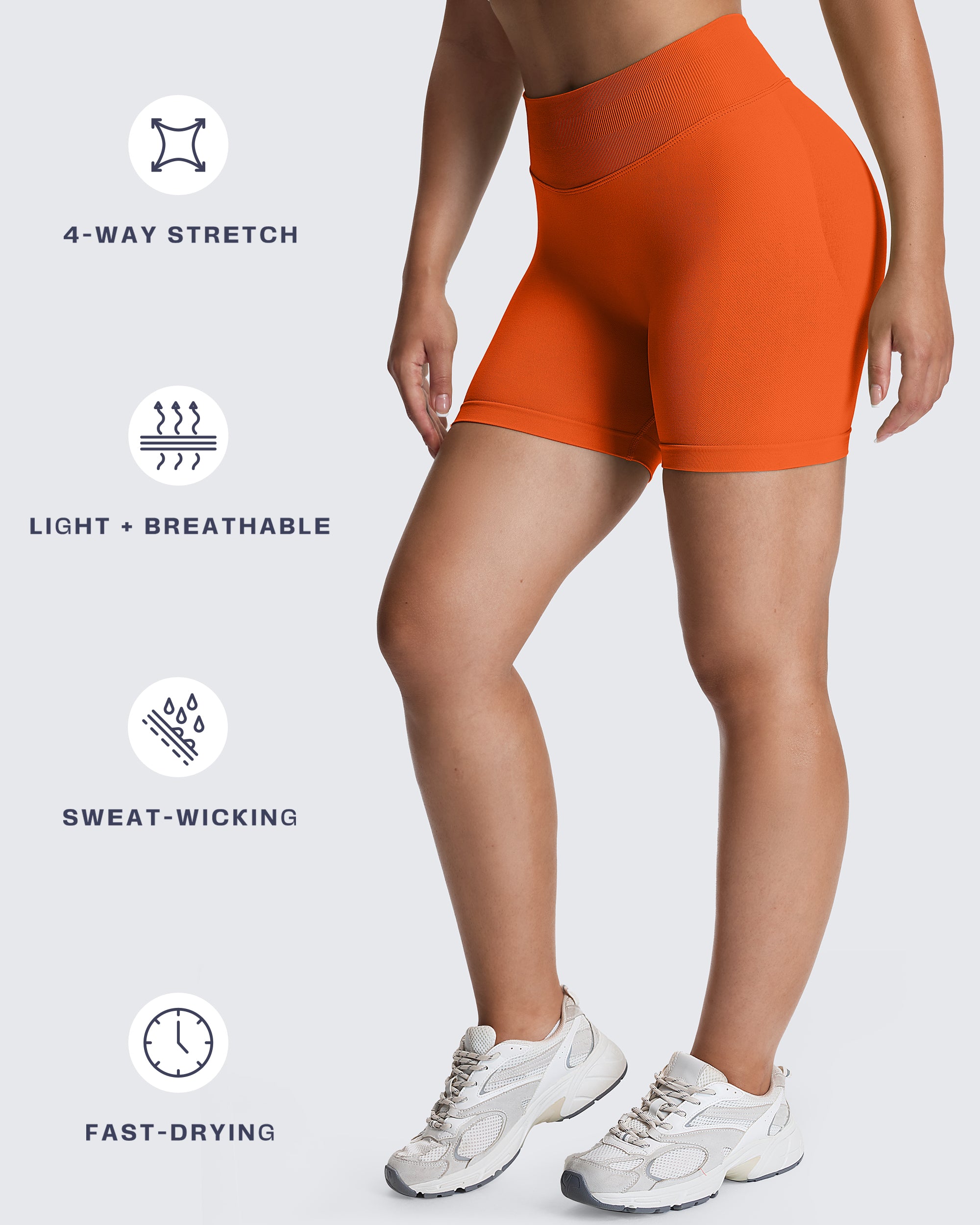 Aoxjox "Impact" Shorts With Logo