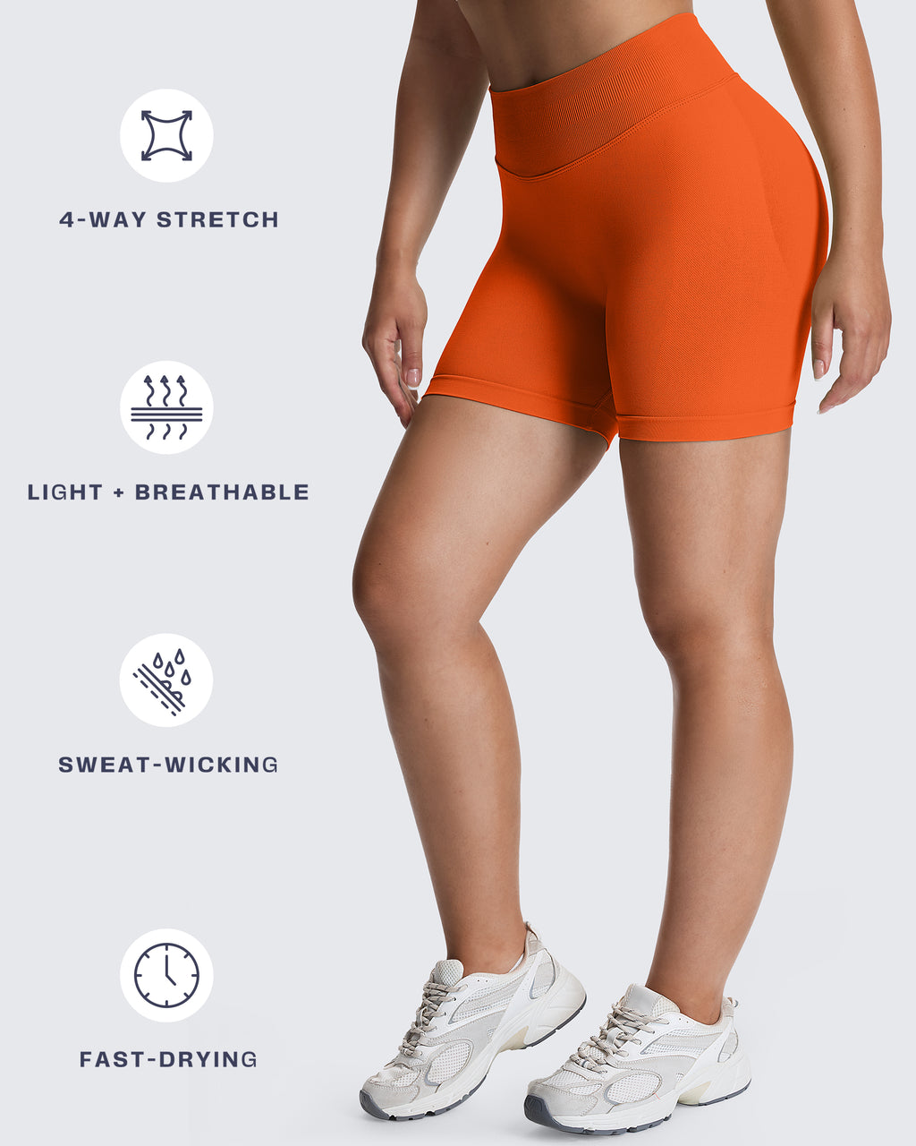 Aoxjox "Impact" Shorts With Logo