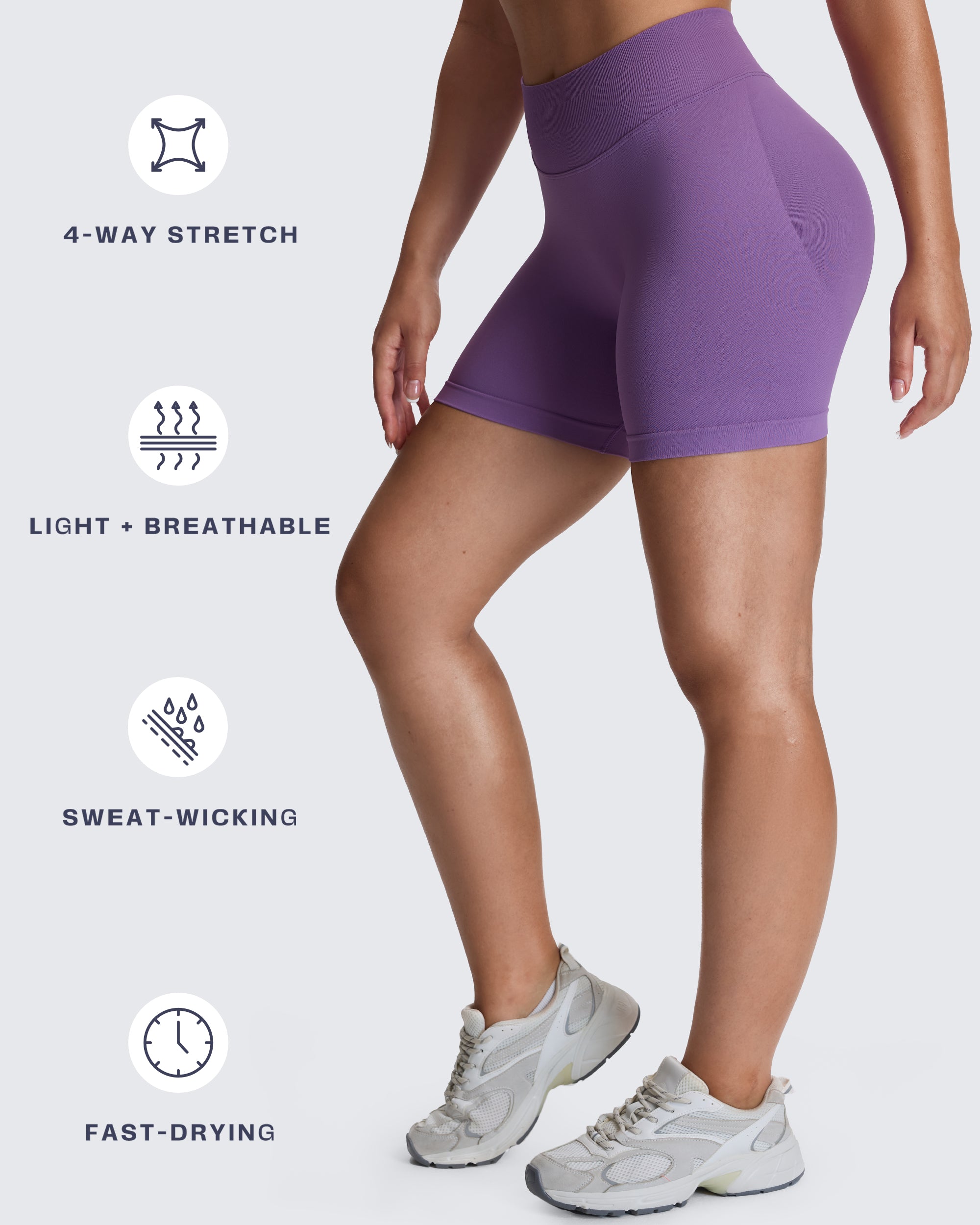 Aoxjox "Impact" Shorts With Logo