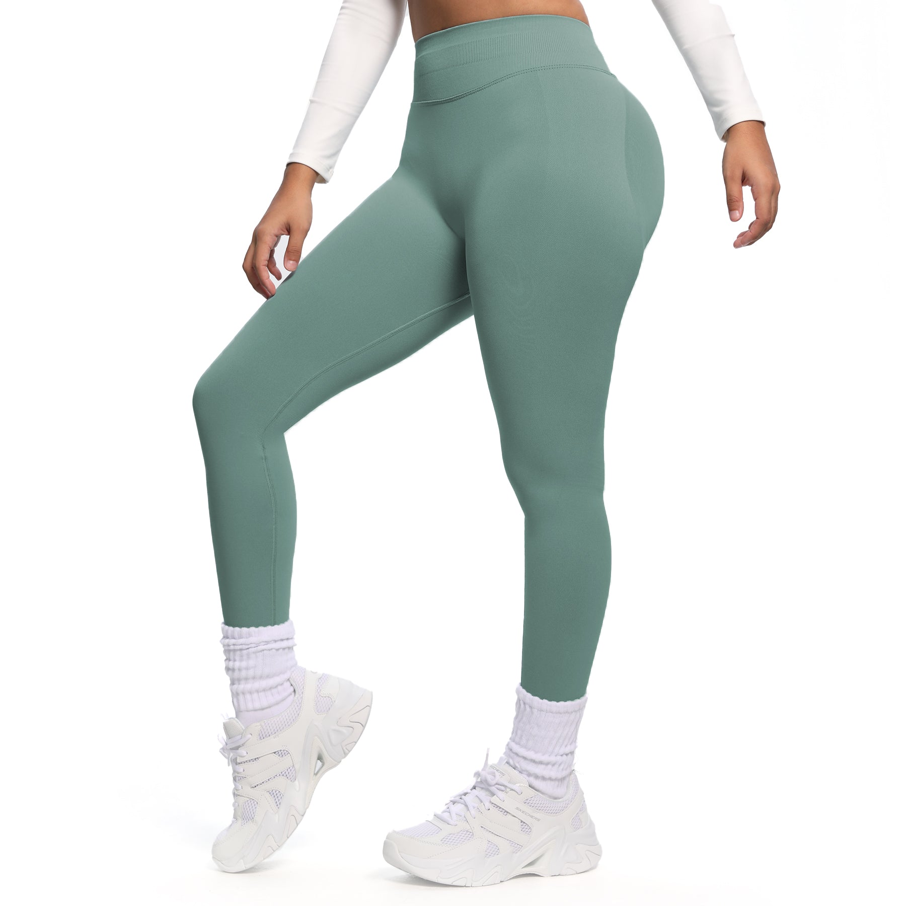 Aoxjox "Impact" Seamless Workout Leggings