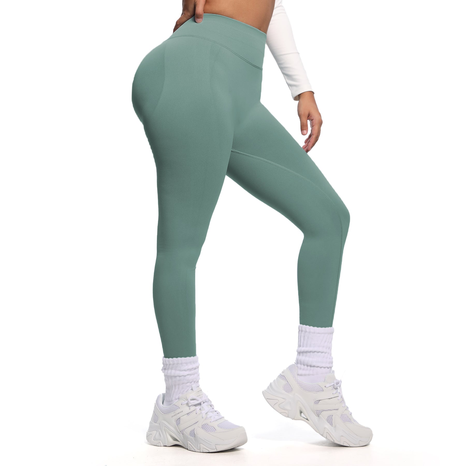 Aoxjox "Impact" Seamless Workout Leggings