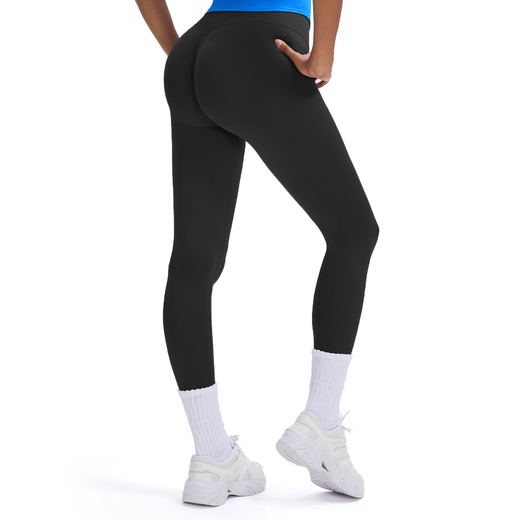 Aoxjox "Impact" Seamless Workout Leggings