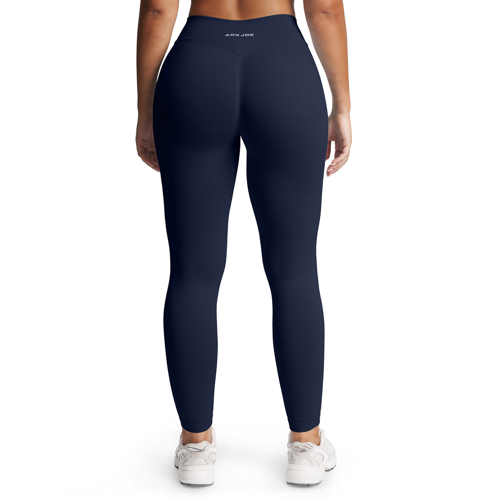 Aoxjox "Impact" Seamless Leggings With Logo