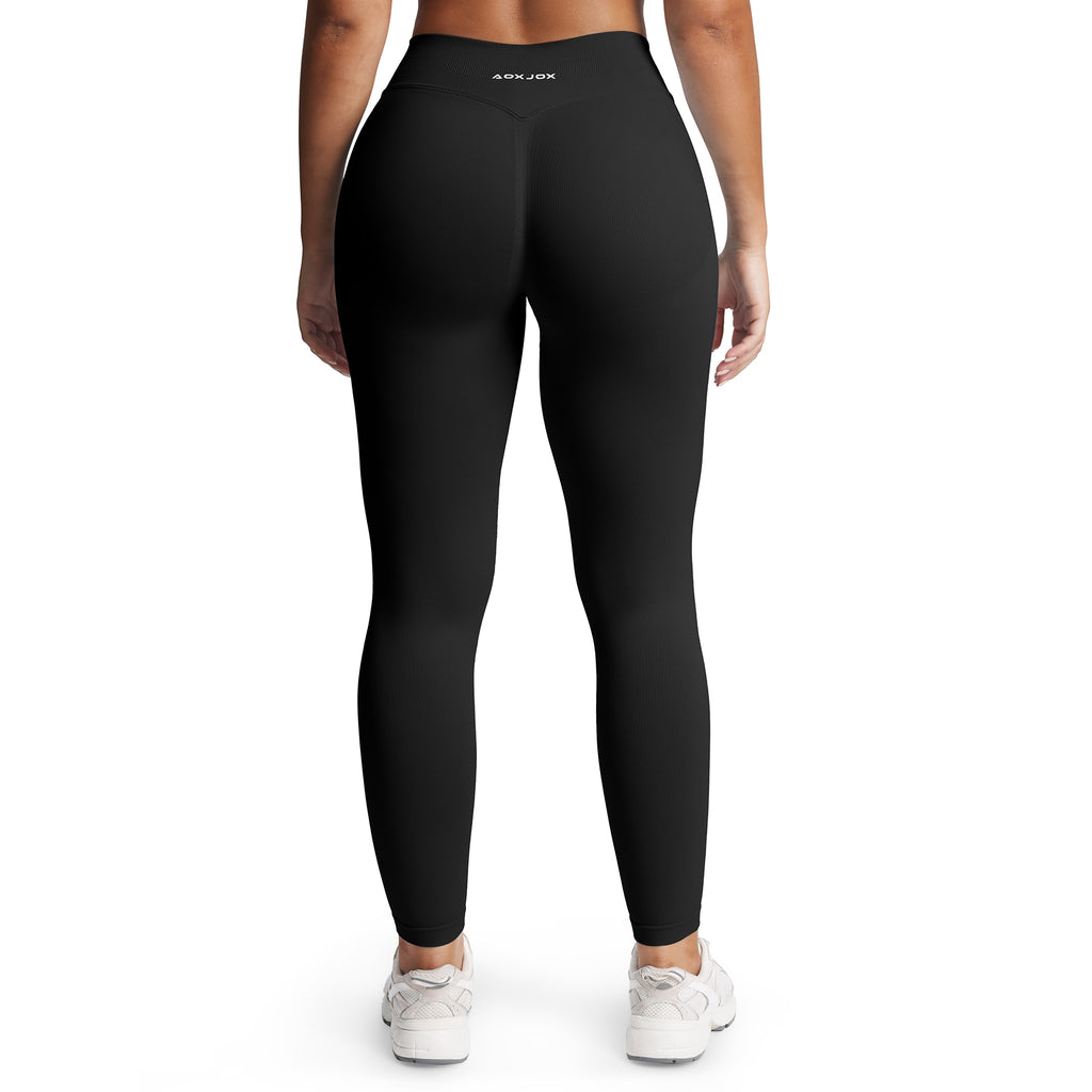 Aoxjox "Impact" Seamless Leggings With Logo