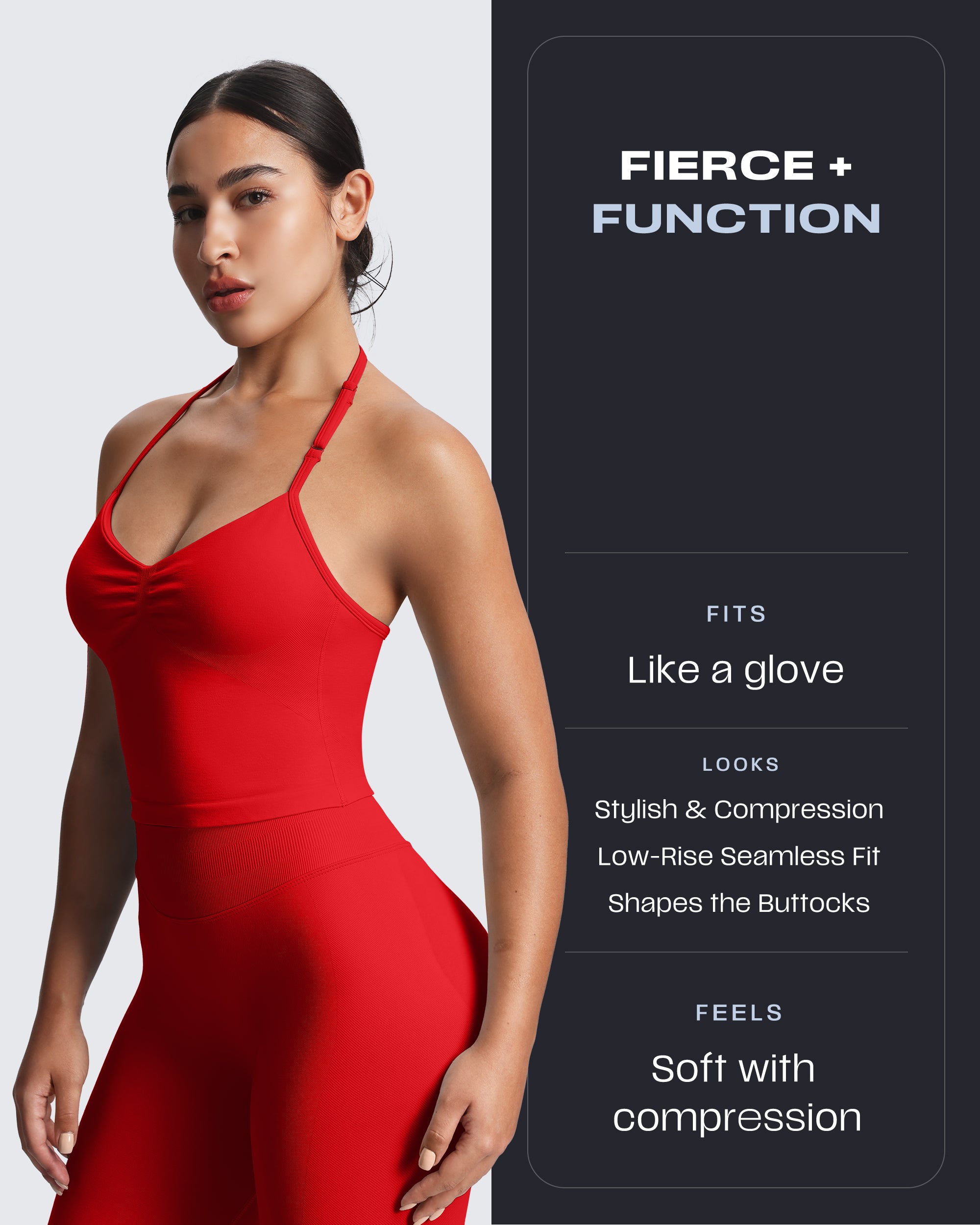 Aoxjox "Impact" Seamless Leggings With Logo