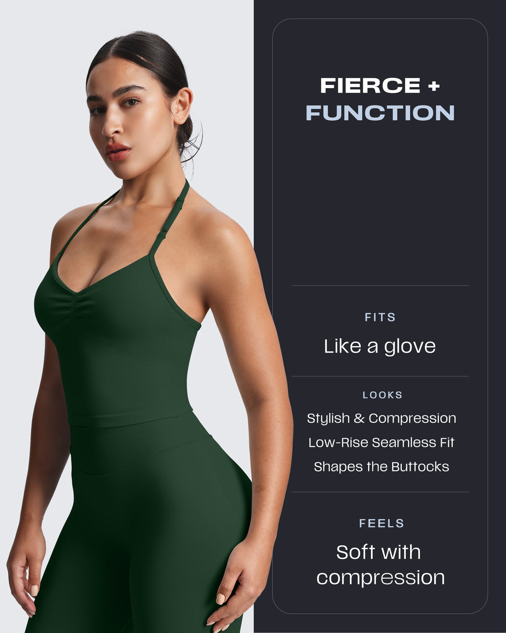 Aoxjox "Impact" Seamless Workout Leggings