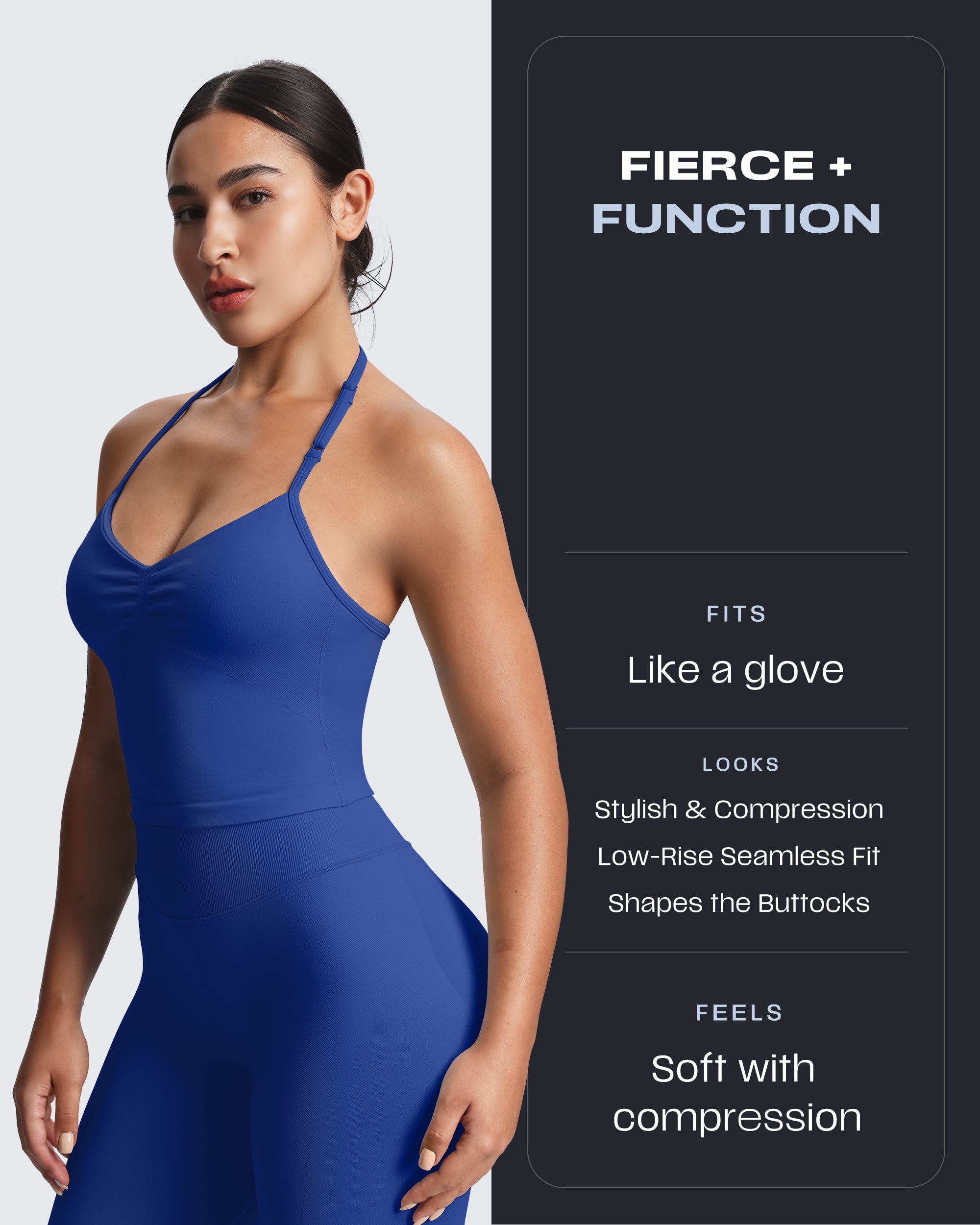 Aoxjox "Impact" Seamless Leggings With Logo