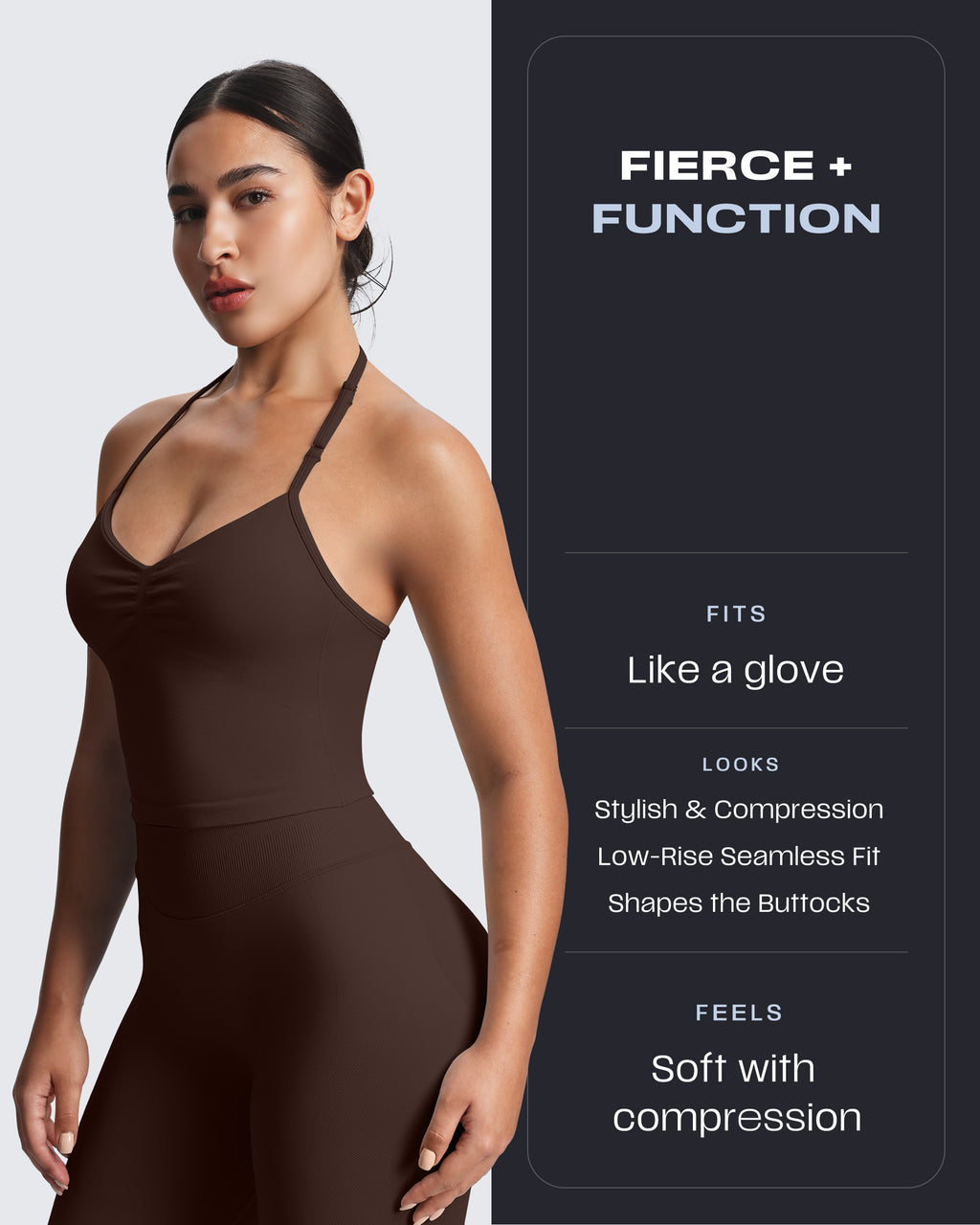 Aoxjox "Impact" Seamless Leggings With Logo
