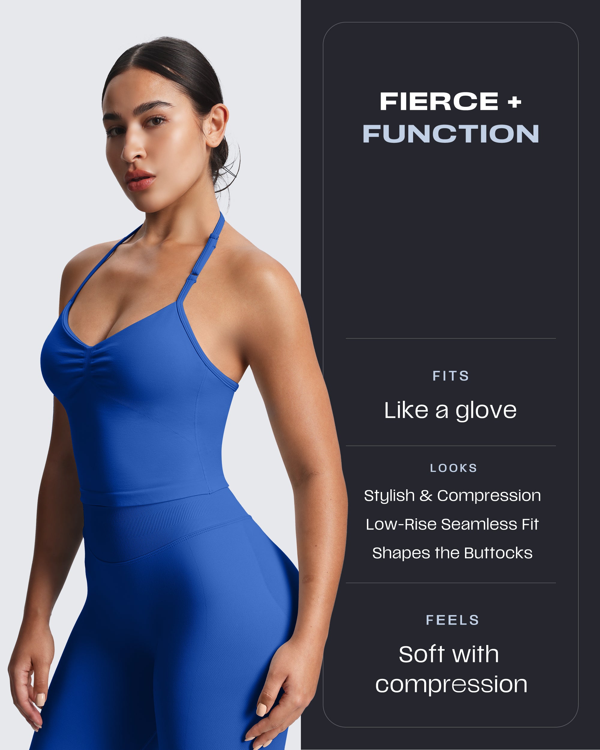 Aoxjox "Impact" Seamless Leggings With Logo