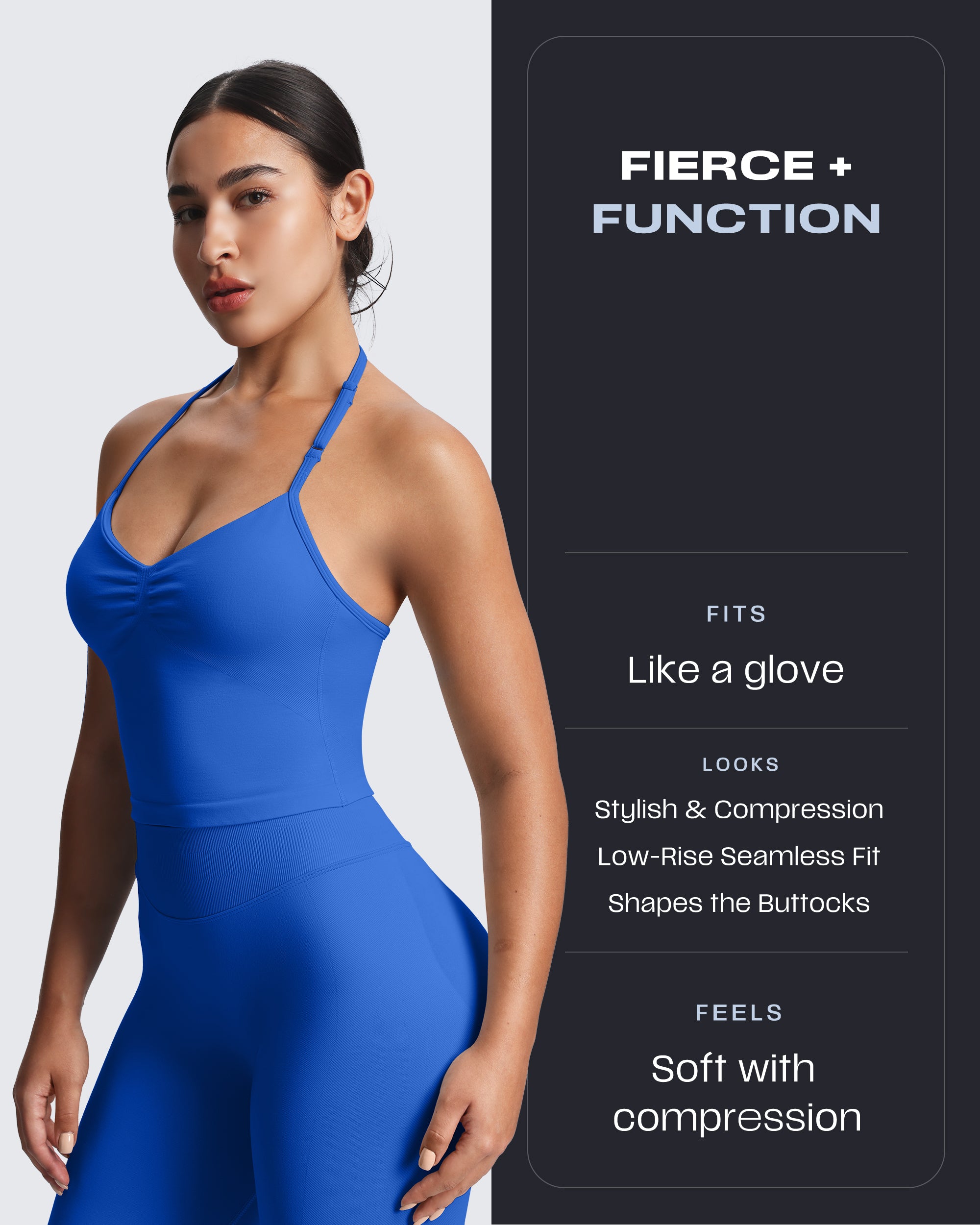 Aoxjox "Impact" Seamless Workout Leggings
