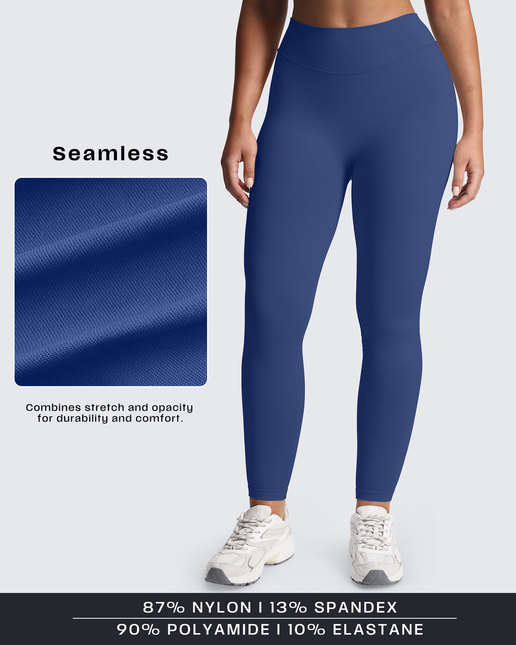 Aoxjox "Impact" Seamless Workout Leggings