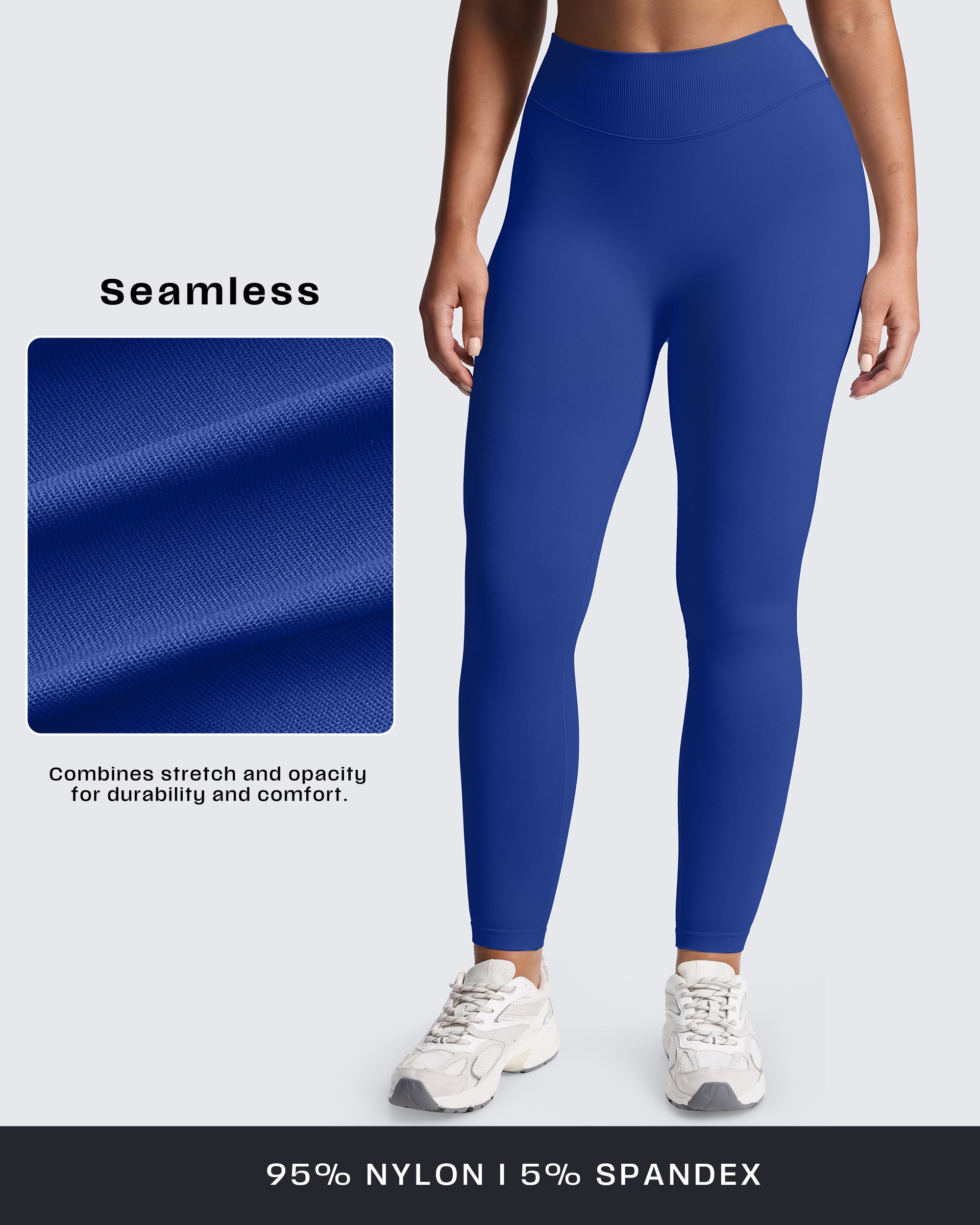 Aoxjox "Impact" Seamless Leggings With Logo