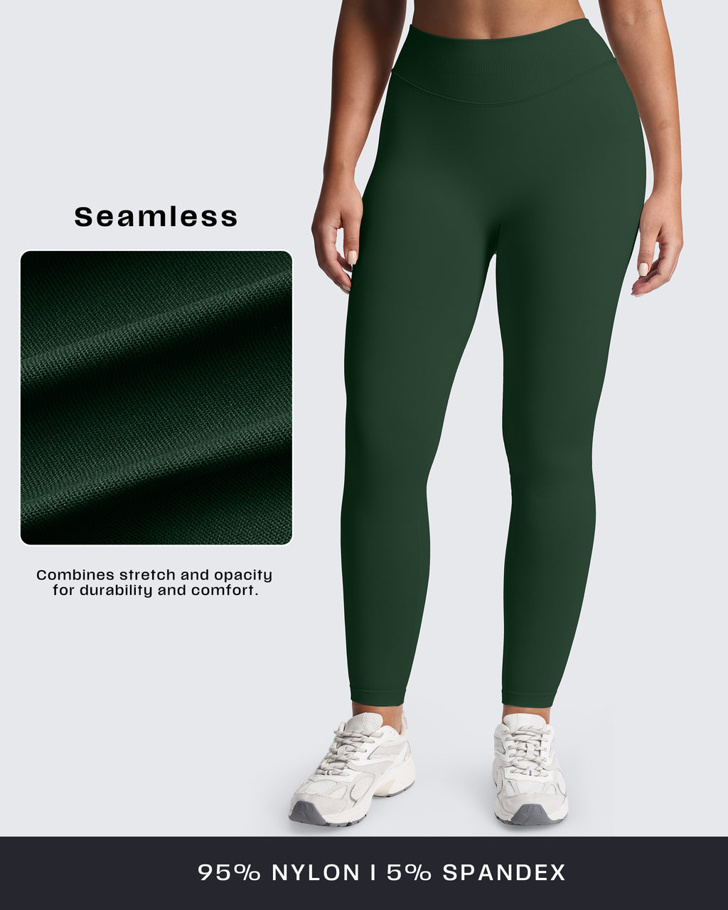 Aoxjox "Impact" Seamless Leggings With Logo