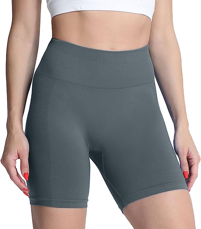 Aoxjox Asset 6" Seamless Scrunch Shorts (Darks/Neutrals)