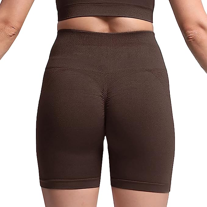 Aoxjox Asset 6" Seamless Scrunch Shorts (Darks/Neutrals)