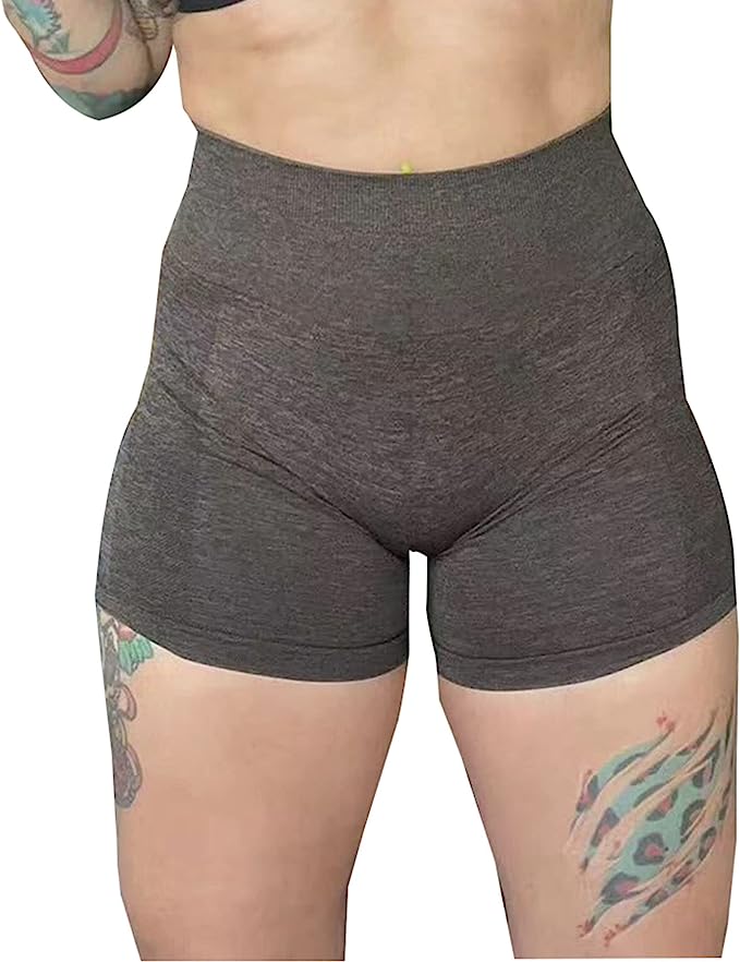 Aoxjox Asset 6" Seamless Scrunch Shorts (Darks/Neutrals)