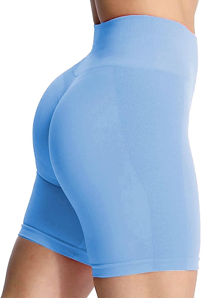 Aoxjox Asset 6" Seamless Scrunch Shorts (Brights)