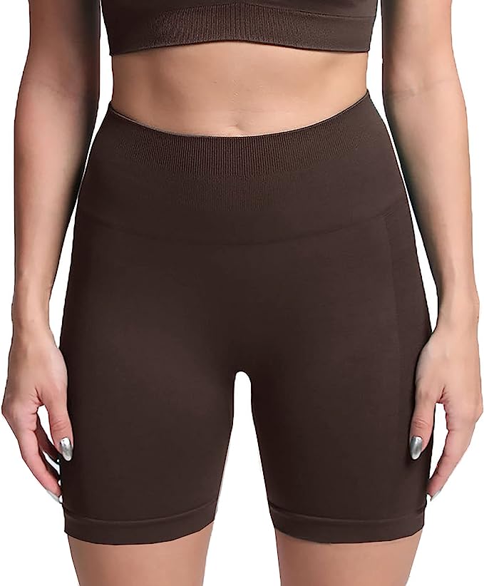 Aoxjox Asset 6" Seamless Scrunch Shorts (Darks/Neutrals)