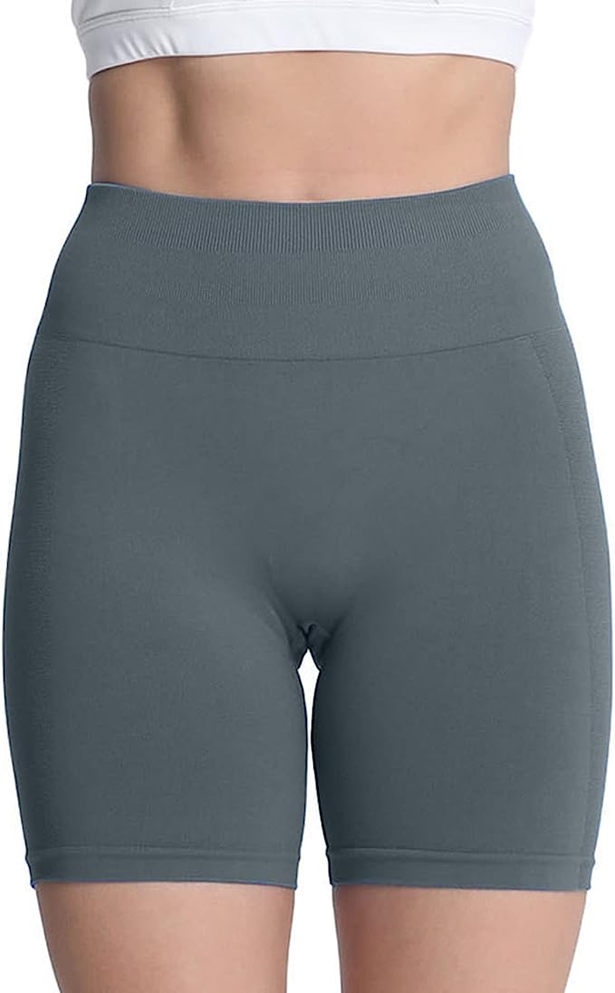 Aoxjox Asset 6" Seamless Scrunch Shorts (Darks/Neutrals)