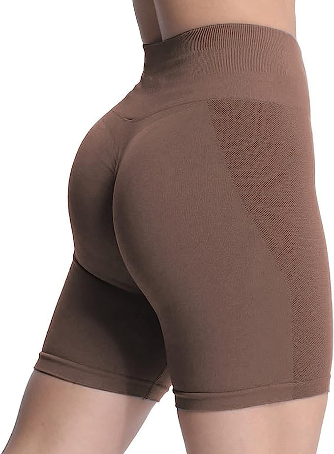 Aoxjox Asset 6" Seamless Scrunch Shorts (Darks/Neutrals)