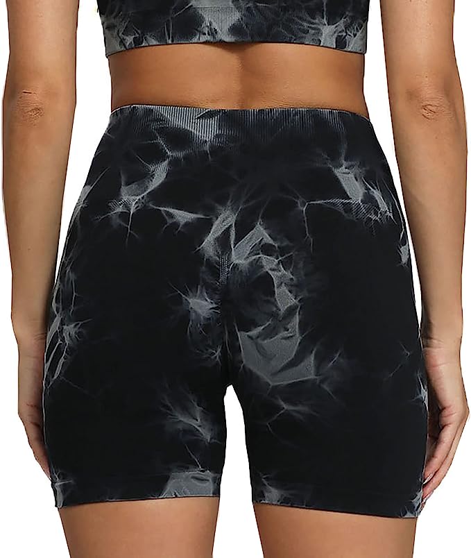 Aoxjox Asset 6" Seamless Scrunch Shorts (Darks/Neutrals)