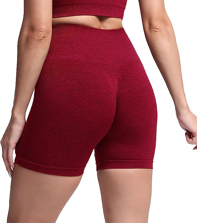 Aoxjox Asset 6" Seamless Scrunch Shorts (Darks/Neutrals)
