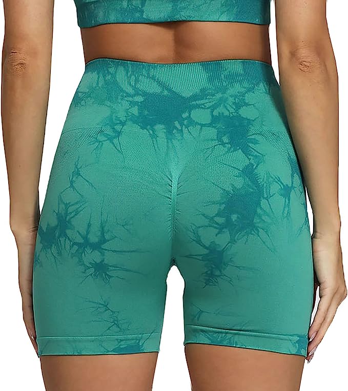 Aoxjox Asset 6" Seamless Scrunch Shorts (Brights)