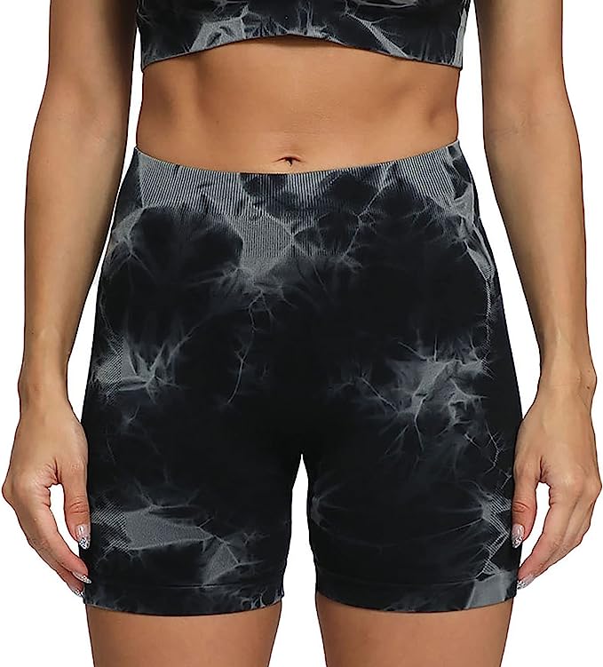 Aoxjox Asset 6" Seamless Scrunch Shorts (Darks/Neutrals)