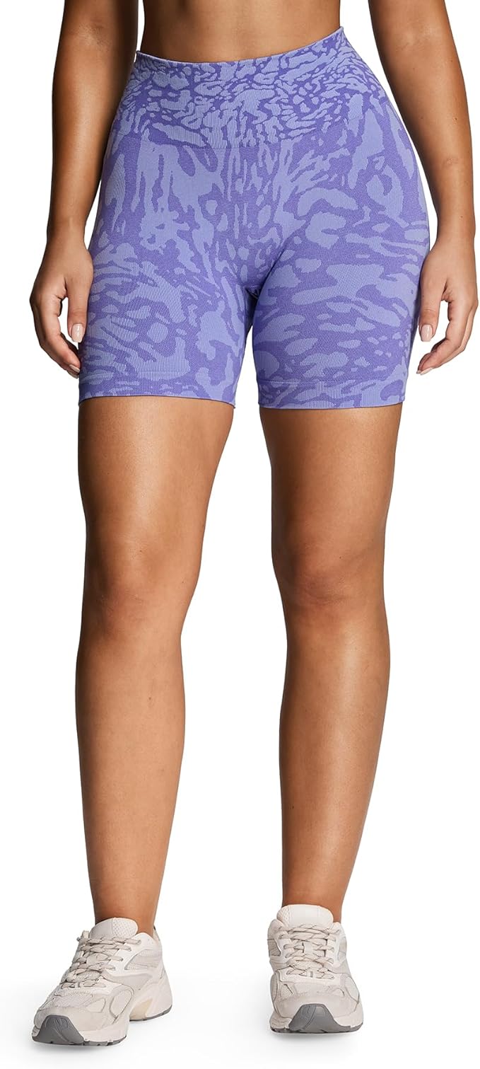 Aoxjox Camo Seamless Shorts