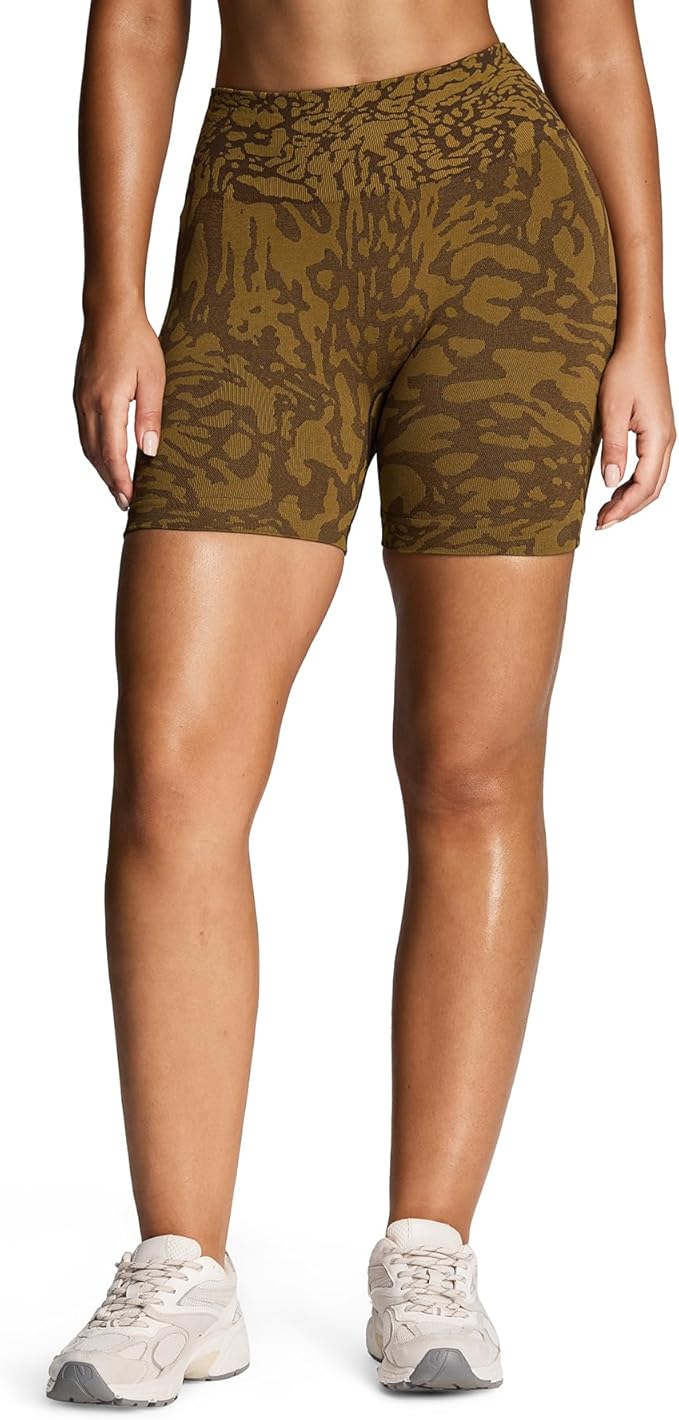 Aoxjox Camo Seamless Shorts