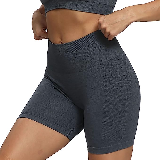 Aoxjox Asset 6" Seamless Scrunch Shorts (Darks/Neutrals)